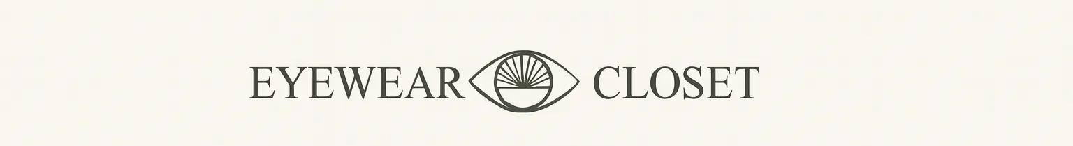 Ілюстрація до кейсу «Eyewear Closet: продажі +691% і ROI 200%» — логотип бренду преміальних дизайнерських окулярів