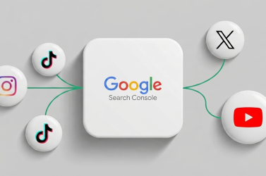 Search Console навчився бачити Instagram, TikTok, X і YouTube: розбираємо нову властивість «Платформи»